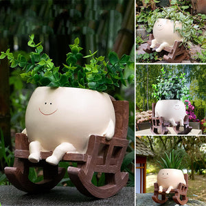 Smily Face Planter Pot