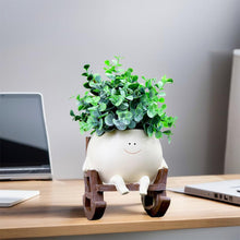 Load image into Gallery viewer, Smily Face Planter Pot