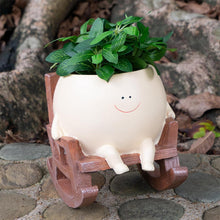 Load image into Gallery viewer, Smily Face Planter Pot