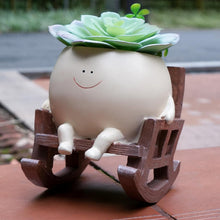 Load image into Gallery viewer, Smily Face Planter Pot