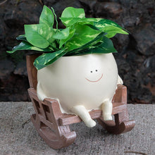 Load image into Gallery viewer, Smily Face Planter Pot