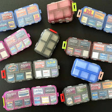 Load image into Gallery viewer, Portable Pill Organizer with Labels