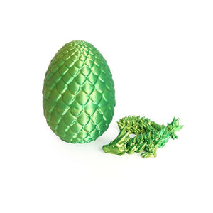 Gemstone Dragon Egg Ornaments