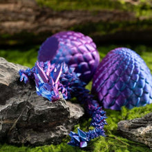 Load image into Gallery viewer, Gemstone Dragon Egg Ornaments