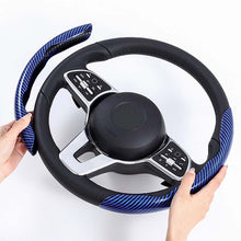 Load image into Gallery viewer, Universal Laser Carbon Fiber Pattern Steering Wheel Cover