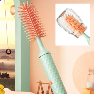 ✨Hot Sale✨Electric Silicone Bottle Brush