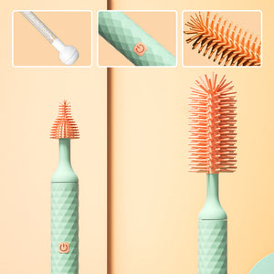 ✨Hot Sale✨Electric Silicone Bottle Brush