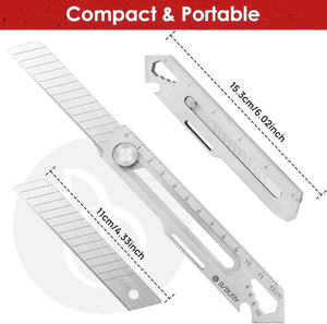 10 in 1 All-Purpose Portable Stainless Steel Utility Knife