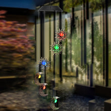 Load image into Gallery viewer, Sun Moon Star Solar Hanging Lights