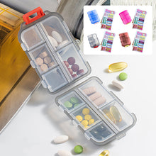 Load image into Gallery viewer, Portable Pill Organizer with Labels