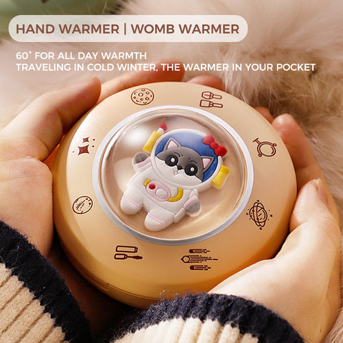 Cartoon Cute Pet Heating Makeup Mirror