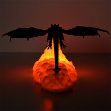 Load image into Gallery viewer, Dragon Fire Breathing Lamp