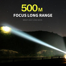 Load image into Gallery viewer, Waterproof Laser Military Fashlight