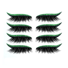 Load image into Gallery viewer, Reusable Eyeliner And Eyelash Stickers 2 in 1 (4 Pairs)
