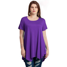 Load image into Gallery viewer, Loose fit comfortable panel T-shirt