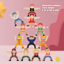 Load image into Gallery viewer, Wooden Stacking Blocks Balancing Toy