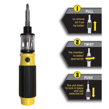 Load image into Gallery viewer, 6-in-1 Multifunctional Rotating Screwdriver