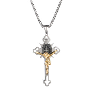 St. Benedict Exorcism Cross - Bless you and your family