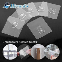 Load image into Gallery viewer, Hirundo® Waterproof Reusable Seamless Sticky Transparent Frosted Hooks