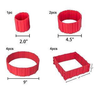 DIY Nonstick Silicone Cake Mold Kitchen Baking Mould Tools