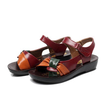 Load image into Gallery viewer, Comfortable Flat Sandals With Soft Soles