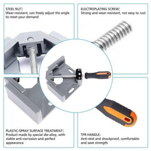 Load image into Gallery viewer, DOMOM 90 Degree Right Angle Clamp Woodworking Adjustable Bench Vise Tool