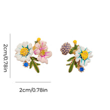 Load image into Gallery viewer, Daisy Flower Earrings