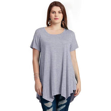 Load image into Gallery viewer, Loose fit comfortable panel T-shirt