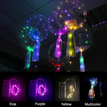 Load image into Gallery viewer, Christmas Party Balloons with LED String Light