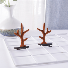 Load image into Gallery viewer, Christmas New Antler Plush Hairpins