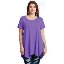 Load image into Gallery viewer, Loose fit comfortable panel T-shirt