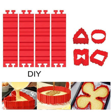 Load image into Gallery viewer, DIY Nonstick Silicone Cake Mold Kitchen Baking Mould Tools