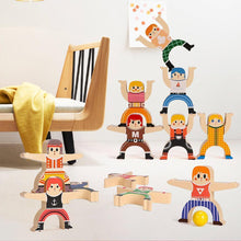 Load image into Gallery viewer, Wooden Stacking Blocks Balancing Toy