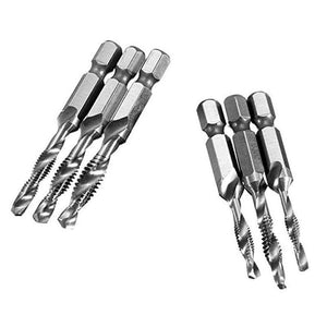 Domom® Metric Tap Drill Bits 6PCS (M3 - M10)