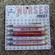 Load image into Gallery viewer, Funny Nurses Pens Set(set of 5)