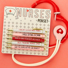 Load image into Gallery viewer, Funny Nurses Pens Set(set of 5)