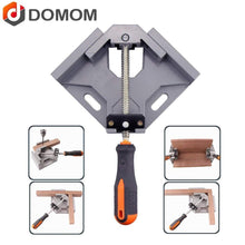 Load image into Gallery viewer, DOMOM 90 Degree Right Angle Clamp Woodworking Adjustable Bench Vise Tool