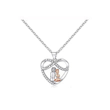 Load image into Gallery viewer, Love You Forever Heart Necklace