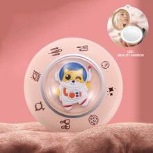 Load image into Gallery viewer, Cartoon Cute Pet Heating Makeup Mirror